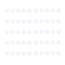 50 Pcs Speaker Foam Pad 25x3mm Anti Vibration EVA Self Adhesive