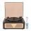 (Brown) Retro CD Player Bluetooth Rechargeable Brown 1