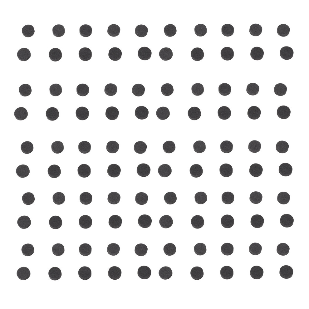 15X5mm 100Pcs Speaker Isolation Feet Eva Foam Anti Vibration 586395903206
