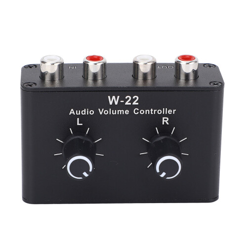 3.5mm Volume Control Box Balance Adjuster Small Attenuator Knob
