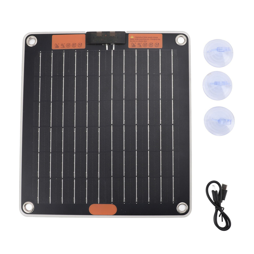 10W 5V 2A Ultra Thin Monocrystalline Solar Panel Charger For Phone 586395895174