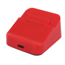 (Red) Elite Wireless Controller Charging Dock Series 2 Magnetic USB C Red