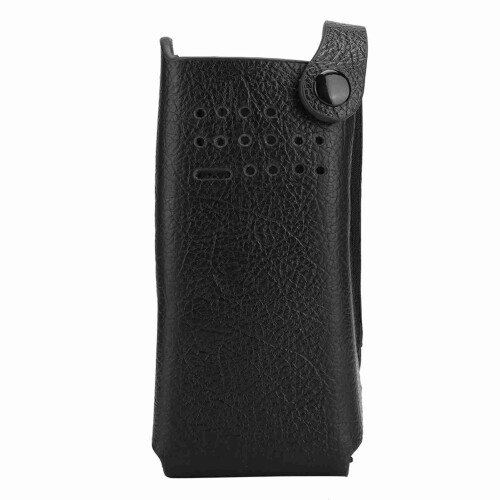 PU Leather Case with Back Clip Strap for Motorola GP328D 1