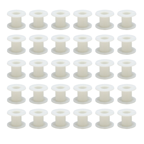 30Pcs 22mm Round Bobbin Wire Coil Frame for DIY Speaker Crossover 1