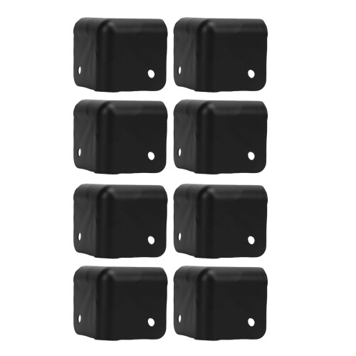 8pcs Iron Speaker Corner Protectors for Cabinet Guard 1