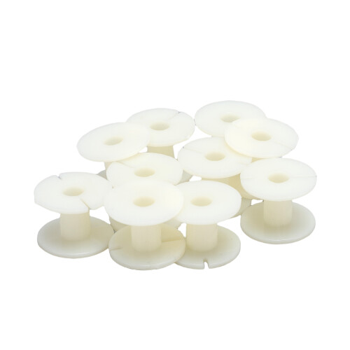 20Pcs 21mm Plastic Spools for Speaker Divider Wire Coil Holder 1
