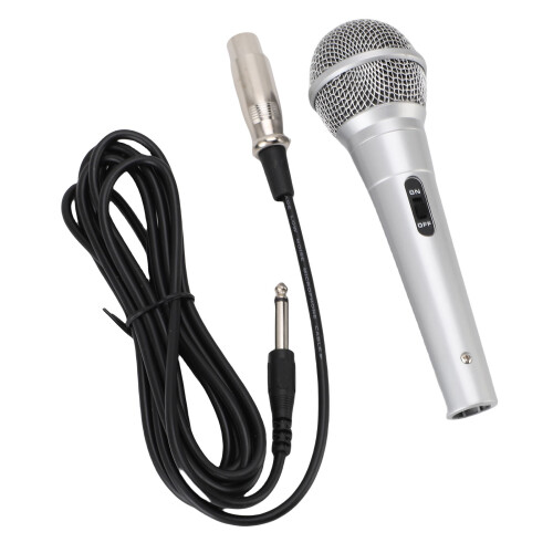 Handheld Wired Microphone 6.5mm Cardioid Dynamic Vocal Mic 2