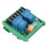 2 Channel 30A 24V Relay Module Opto Coupler Isolation Low High Trigger 3