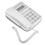AEQ96761 Crystal Button Landline Phone, White 5