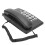 KXT504 Portable Landline with Flash, ABS Black 5
