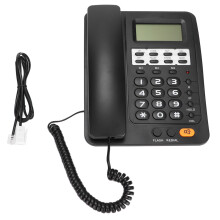 (Black) KXT6009CID Wired Landline Phone Caller ID Display Black