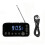 FM Radio Clock Dual USB Charging LCD Backlight Volume Alarm 1