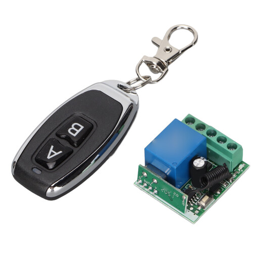 AKRKO1SY DC 433Hz Wireless Relay Remote Switch DC12V 2