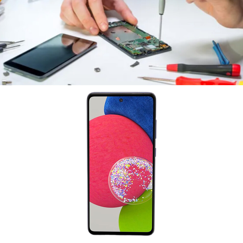 Replacement Lcd Screen For A526 Series Phones 6.5In With Touch & Frame - Purple 4931352430602
