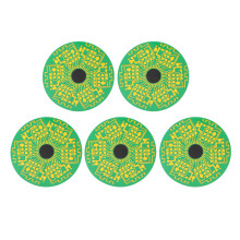 5PCS PCB Green Signal Antenna Stickers for Mountaineering Climbing