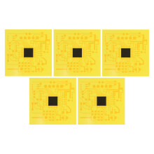5 PCS Phone Signal Stickers Cell Signal Booster Yellow