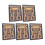 5PCS PCB Phone Signal Stickers Black Gold for Mountaineering 3