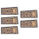 5PCS PCB Phone Signal Stickers Black Gold for Mountaineering 4