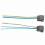2PCS 4-Pin Oxygen Sensor Connector for Acura Civic CR-V Accord 1