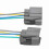 2PCS 4-Pin Oxygen Sensor Connector for Acura Civic CR-V Accord 5