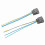 2PCS 4-Pin Oxygen Sensor Connector for Acura Civic CR-V Accord 14