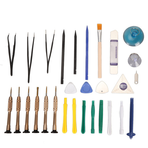 29Pcs Electronics Pry Tool Spudger Multifunctional Tweezers 1