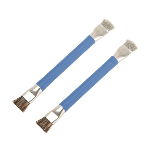 2Pcs Motherboard IC Cleaning Brush Double Head Antistatic 1