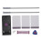 (Silver) 2PCS Metal Stylus for Stylo 5 Q720 Black 1