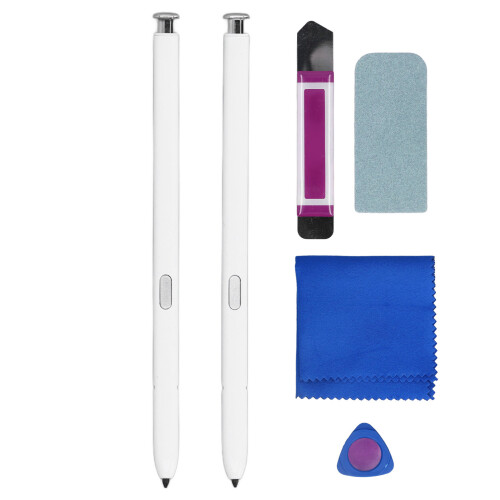 (White) 2Pcs Stylus Pen for Galaxy Note 20 Ultra 5G White