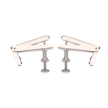 Silver 4er Set aus Metall-Feinabstimmungsmuttern für 3/4 und 4/4 Cellos, Saitenstimmungsversteller