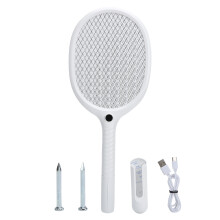 Electronic Mosquito Swatter USB 3000V 3-Layer Mesh