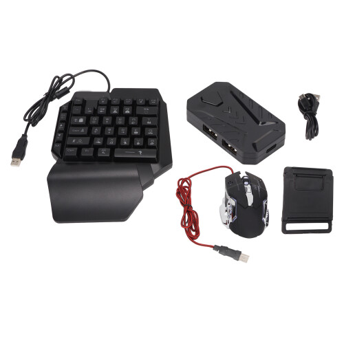 (Mix Lite+F6+G2) Keyboard Mouse Converter Wired for Android Mobile Gaming