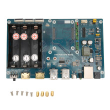CM4 PoE UPS Expansion Board Gigabit Ethernet Dual HD USB 2.0