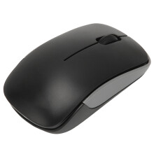 (Black) Wireless 2.4GHz Mini Silent Ergonomic Mouse Black