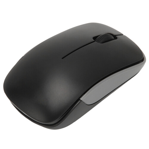 (Black) Wireless 2.4GHz Mini Silent Ergonomic Mouse Black