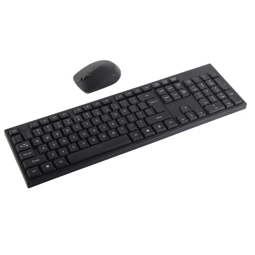 Wireless 2.4G Keyboard Mouse Combo 1600 DPI Ergonomic Gaming Set 2