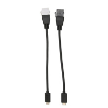 2pcs Type C Male to Female 5Gbps High Speed Adapter ABS