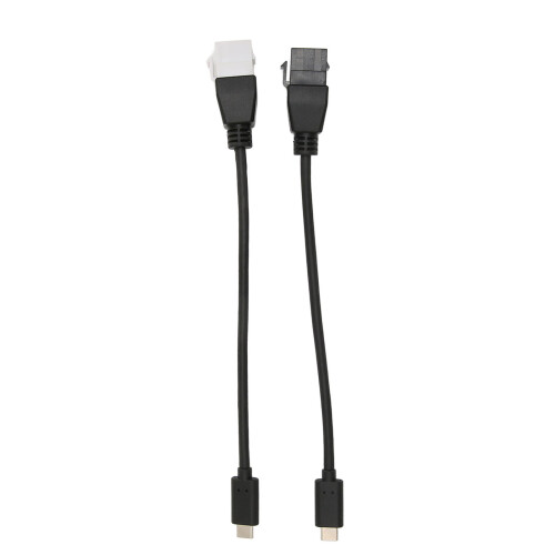 2pcs Type C Male to Female 5Gbps High Speed Adapter ABS