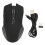 (Rose) 2.4G Rechargeable Wireless Mouse RGB Optical Gaming Mechanical Black 1