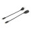2pcs Type C Male to Female 5Gbps High Speed Adapter ABS 5