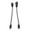 2pcs Type C Male to Female 5Gbps High Speed Adapter ABS 4
