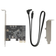 PCIe to SATA Expansion Card 6Gbps 2 SATA3.0 for Desktop