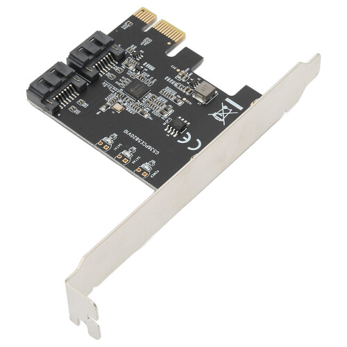 PCIe to SATA Expansion Card 6Gbps 2 SATA3.0 for Desktop 2