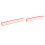 Pair Rear Bumper Reflectors Red Left Right for Land Rover Discovery 3 10