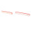 Pair Rear Bumper Reflectors Red Left Right for Land Rover Discovery 3 8