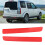 Pair Rear Bumper Reflectors Red Left Right for Land Rover Discovery 3 13