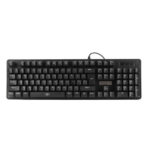 Mechanical Gaming Keyboard Wired RGB Backlit 104 Keys Blue Switch 2