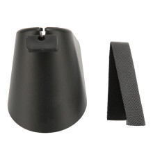 (White) Mouse Cable Clip Spring Arms Rubber Anti-Slip