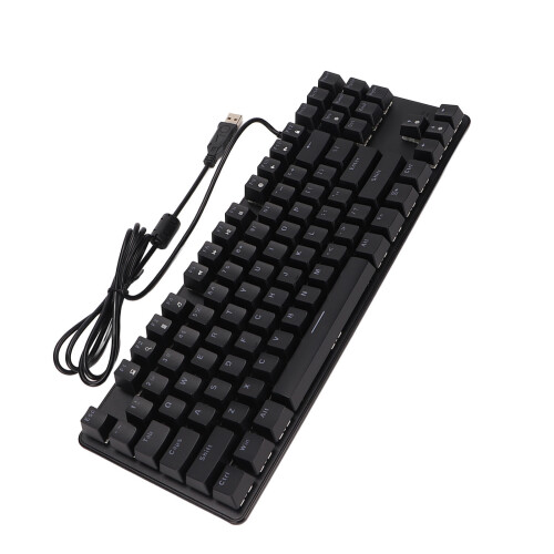 Blue Switch Mechanical Keyboard 87 Key RGB Backlight Gaming Laptop 2