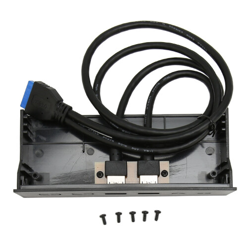 5.25in USB 3.0 Optical Drive Front Panel Metal Bay for PC Case 2